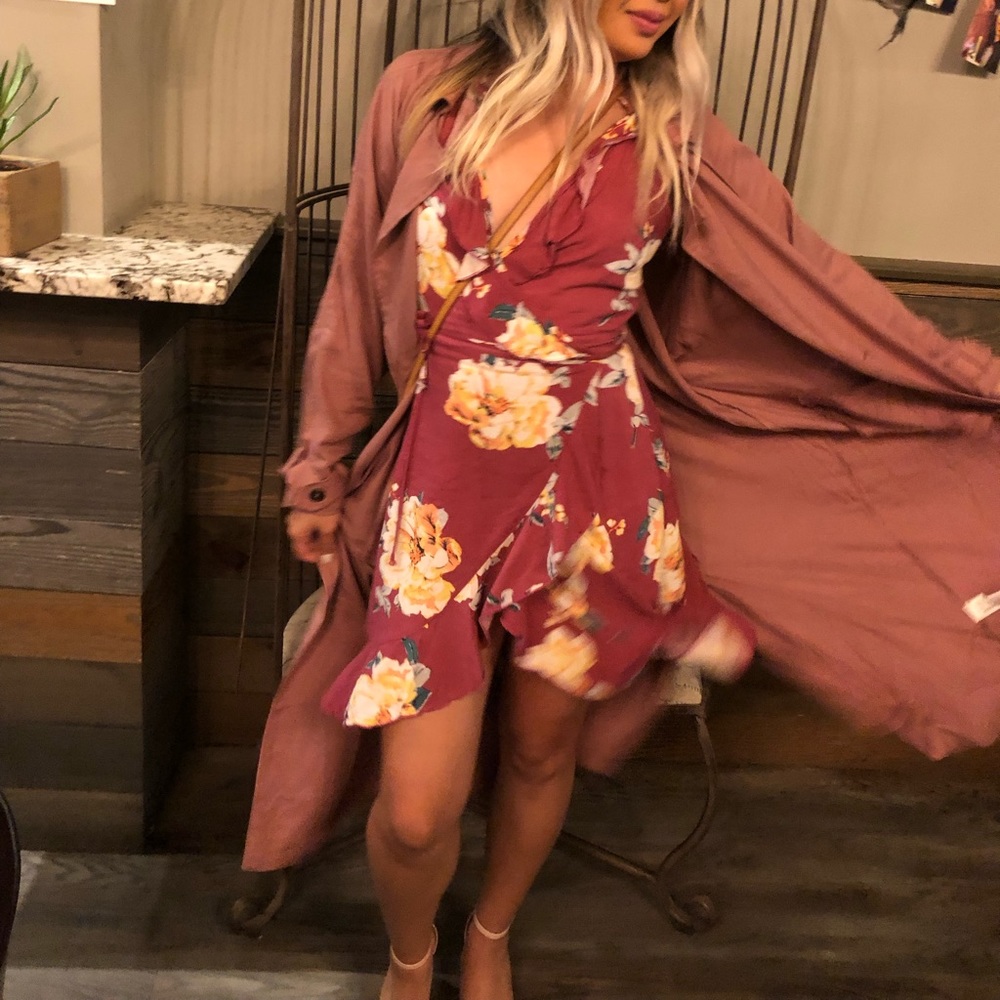 Wrapped Maxi dress